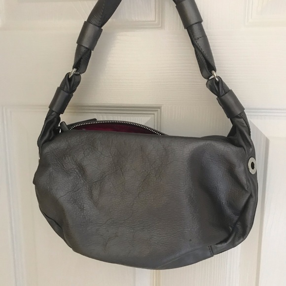 Small Gray Metallic bag - Picture 1 of 4